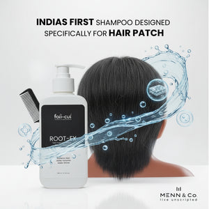 Foli-Cul ROOT-EX Hair Patch Shampoo & Conditioner