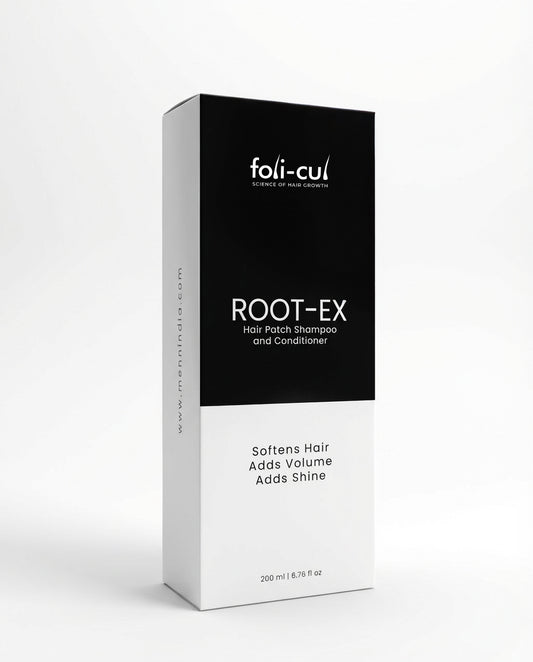 Foli-Cul ROOT-EX Hair Patch Shampoo & Conditioner