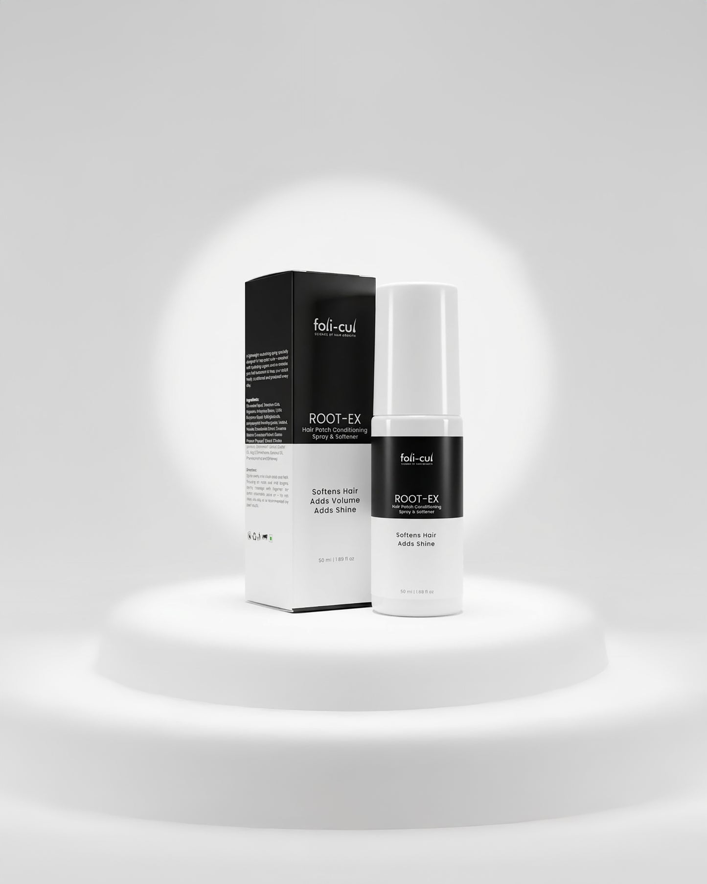 Foli-Cul ROOT-EX Hair Patch Conditioning Spray & Softener | Patch-Safe Care