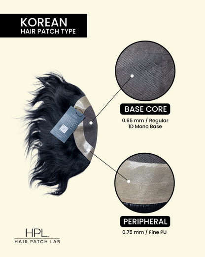Korean Hair Patch – Natural & Affordable Hair Replacement