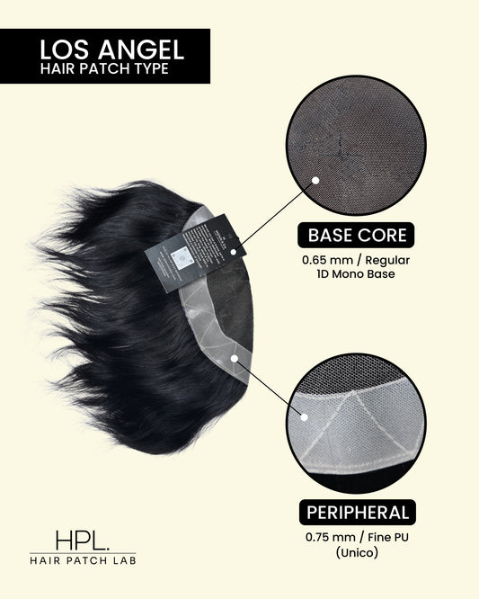 Los Angel Hair Patch – Premium Natural Hairline System