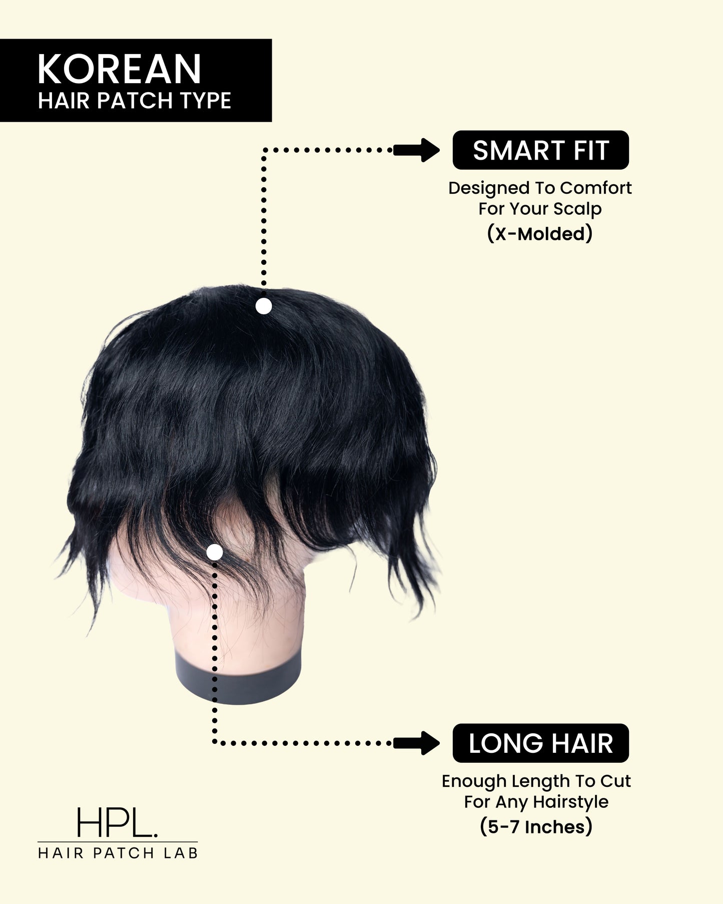 Korean Hair Patch – Natural & Affordable Hair Replacement