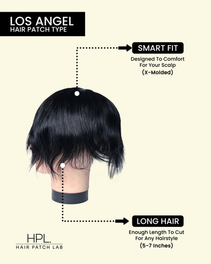 Los Angel Hair Patch – Premium Natural Hairline System