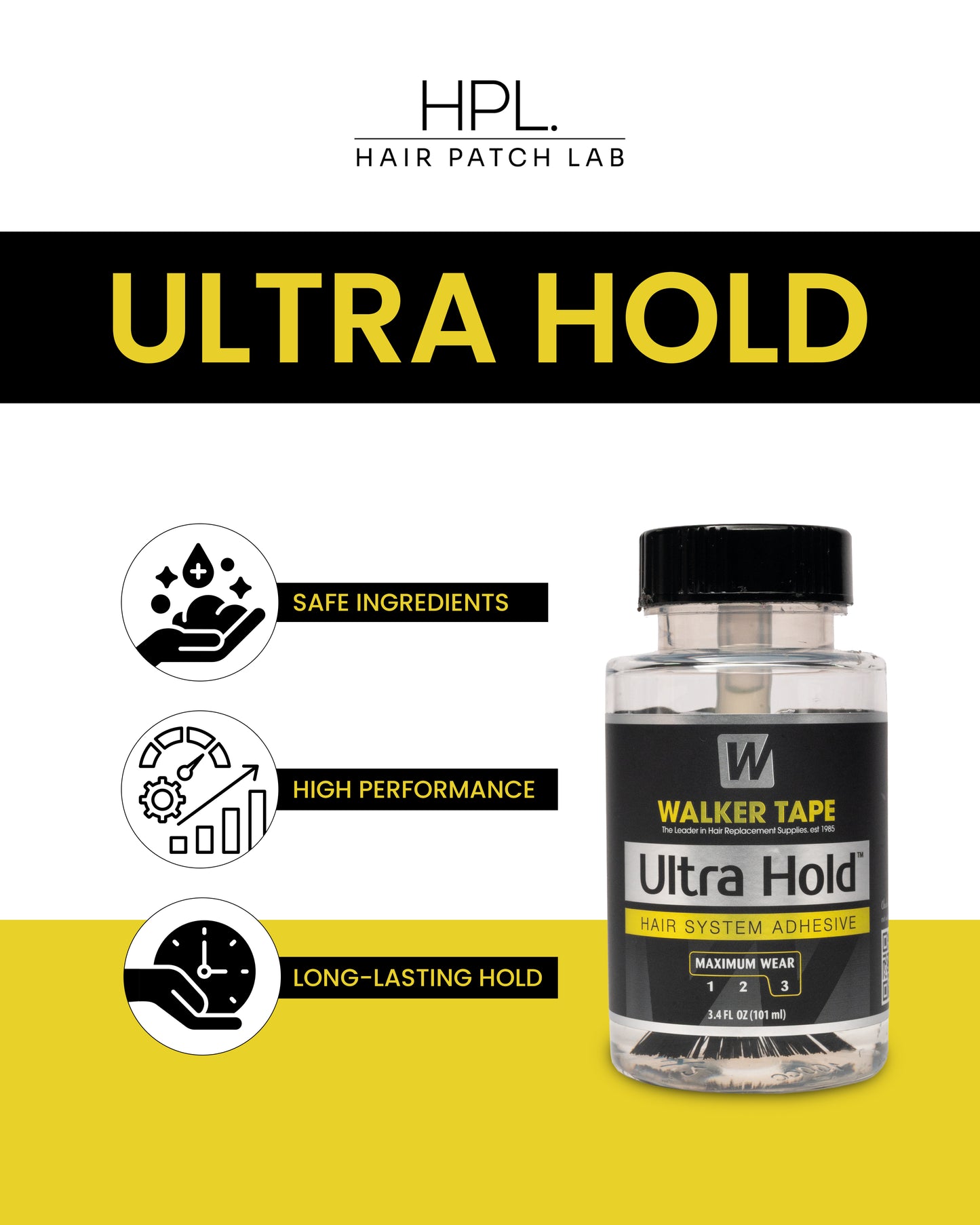 Ultra Hold Hair System Adhesive | Hair Patch Glue