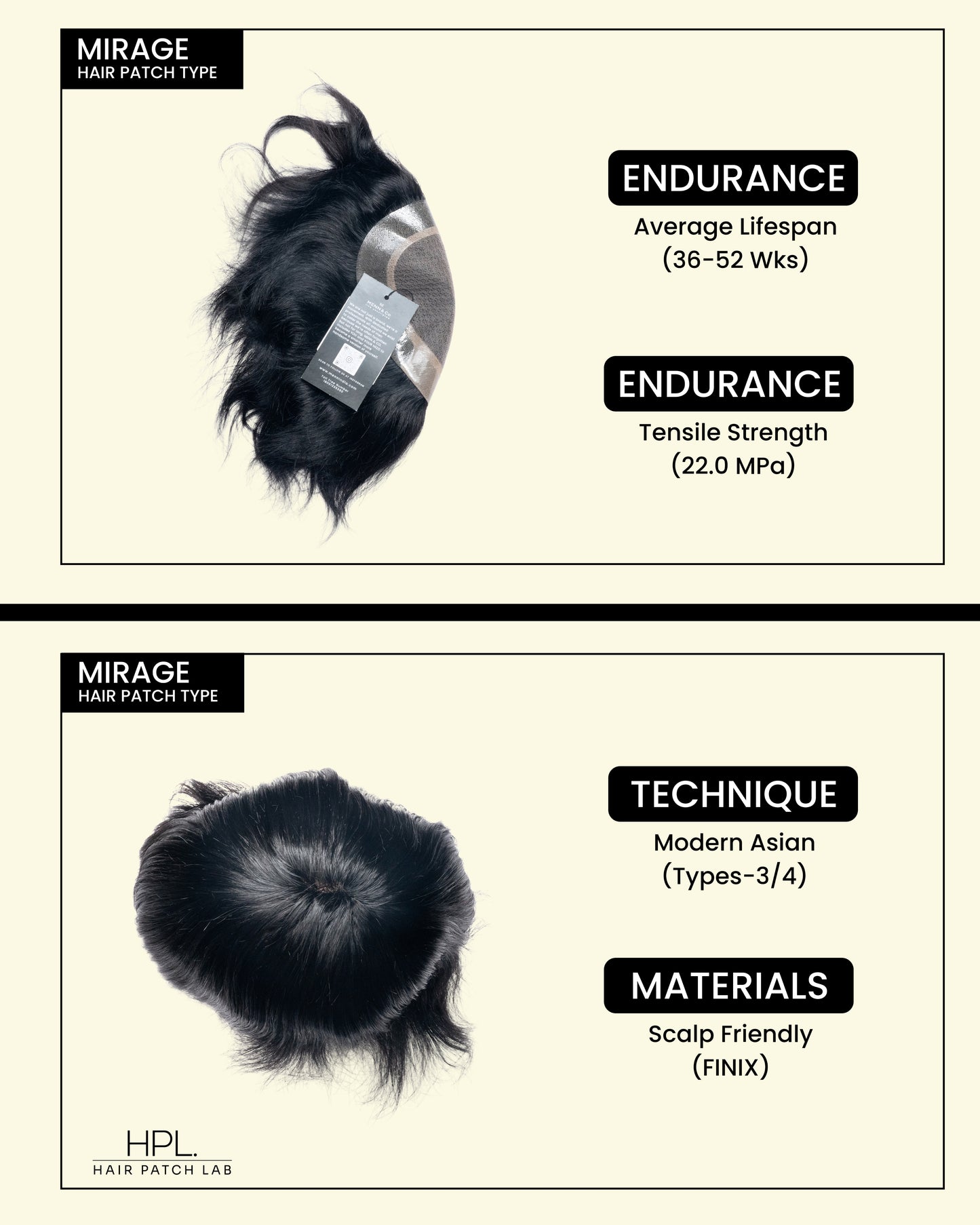 Mirage Hair Patch – Top Premium Invisible Hair System