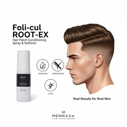 Foli-Cul ROOT-EX Hair Patch Conditioning Spray & Softener | Patch-Safe Care