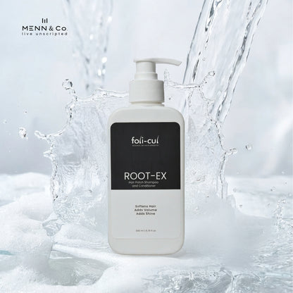 Foli-Cul ROOT-EX Hair Patch Shampoo & Conditioner