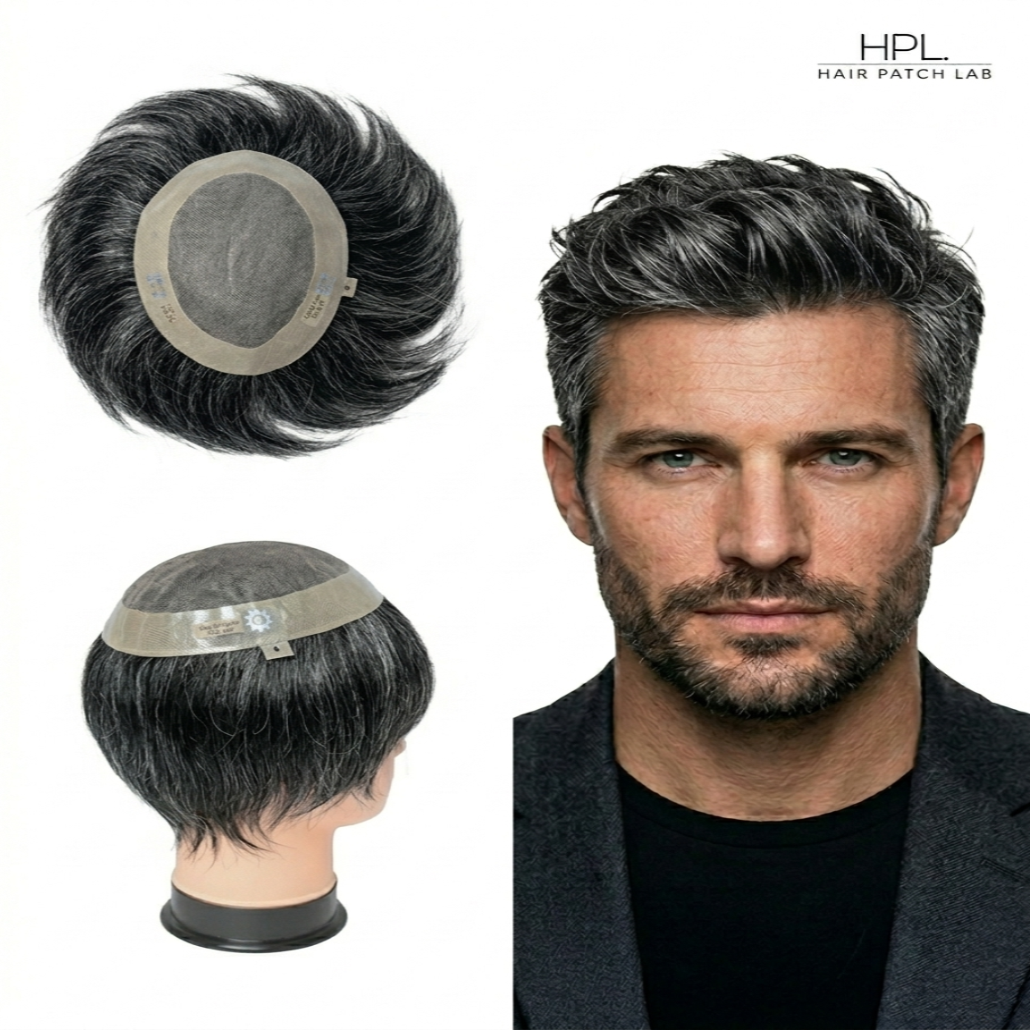 Golden Hair Gray Patch | High Performance & Long lasting | 100% Natural Appearance