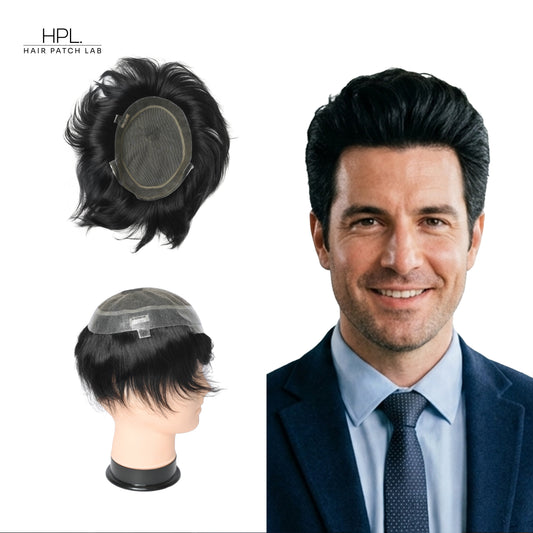 Los Angel Hair Patch – Premium Natural Hairline System