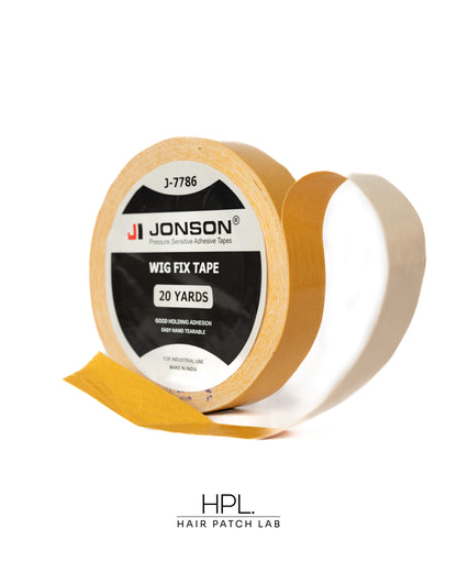 Yellow Hair Patch Tape | Undetctable Fit | Long Lasting and Sweat Resistant